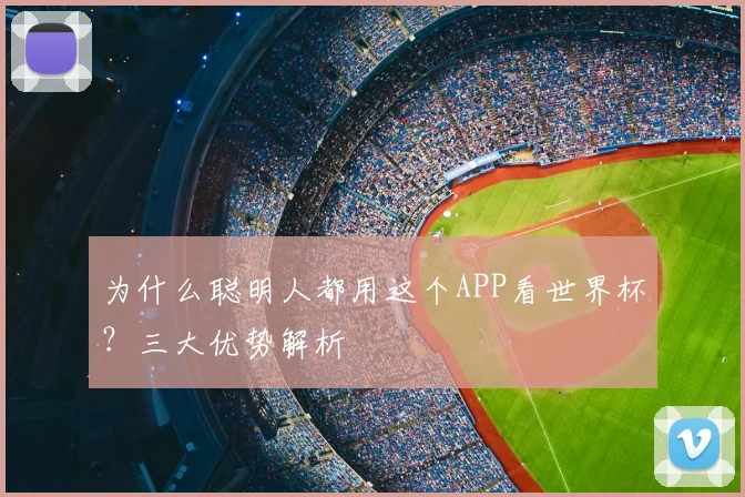 为什么聪明人都用这个APP看世界杯?三大优势解析